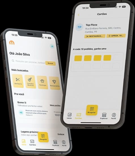 Caramelo® - Telas do app